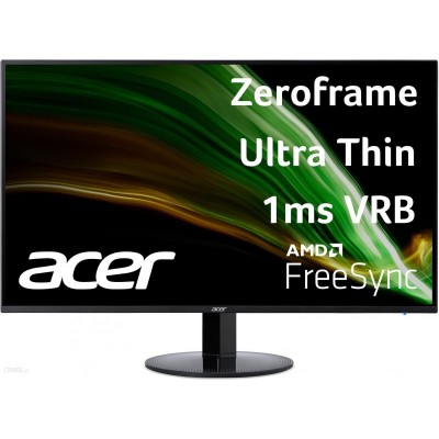 Монітор Acer 23.8&quot; SB241YBI, D-Sub, HDMI,IPS, 1920x1080, 75Hz, 1ms