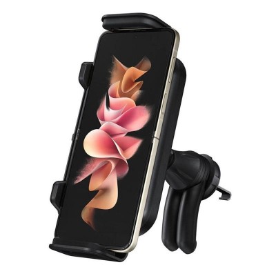 Автомобільний тримач Samsung автоматичний, бездротова зарядка, кабель USB-A &gt; USB-C, 1м, чорний