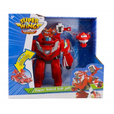 Ігровий набір Super Wings Super Robot Suit Джетт (Jett)