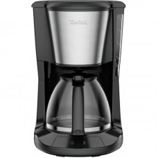 Кавоварка Tefal крапельна Subito 1.25л, мелена, чорно-сріблястий