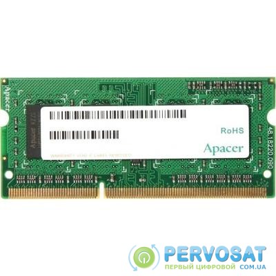 Модуль памяти для ноутбука SoDIMM DDR4 4GB 2400 MHz Apacer (AS04GGB24CEWBGH)