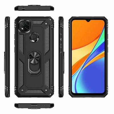 Чохол до моб. телефона BeCover Military Xiaomi Redmi 9C Black (705578)