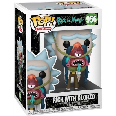 Фігурка Funko POP! Animation Rick &amp; Morty Rick w/ Glorzo 55250