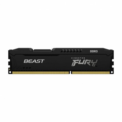 Пам'ять до ПК Kingston DDR3 1866 8GB KIT (4GBx2) 1.5V FURY Beast Black