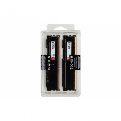 Пам'ять до ПК Kingston DDR3 1866 8GB KIT (4GBx2) 1.5V FURY Beast Black