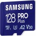 Карта пам'яті Samsung microSDXC 128GB C10 UHS-I R180MB/s PRO Plus