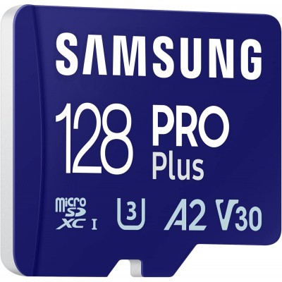 Карта пам'яті Samsung microSDXC 128GB C10 UHS-I R180MB/s PRO Plus