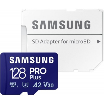 Карта пам'яті Samsung microSDXC 128GB C10 UHS-I R180MB/s PRO Plus