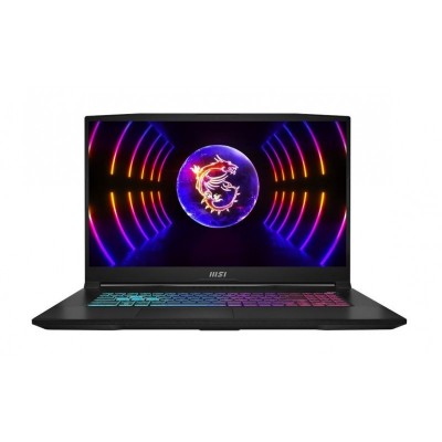 Ноутбук MSI Katana 17 B12UCR-1602XUA 17.3" FHD, Intel i5-12450H, 16GB, F1TB, NVD3050-4, DOS, чорний