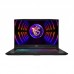 Ноутбук MSI Katana 17 B12UCR-1602XUA 17.3" FHD, Intel i5-12450H, 16GB, F1TB, NVD3050-4, DOS, чорний