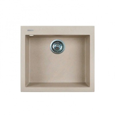 Мийка кухонна Adamant Univer, штучний камінь, квадрат, без крила, 560х500х200мм, чаша - 1, врізна, Avena