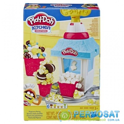 Набор для творчества Hasbro Play-Doh Попкорн-Вечеринка (E5110)