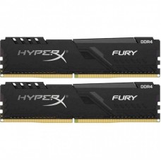 Модуль пам'яті для комп'ютера DDR4 16GB (2x8GB) 2400 MHz HyperX FURY Black HyperX (Kingston Fury) (HX424C15FB3K2/16) Модуль пам'яті для комп'ютера DDR4 16GB (2x8GB) 2400 MHz HyperX FURY Black HyperX (Kingston Fury) (HX424C15FB3K2/16)