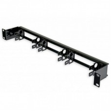 Кріплення для 19" обладнання CMS держатель 6-ти плинтов 19", 1U (CMS-1U6PH-BK) Кріплення для 19" обладнання CMS держатель 6-ти плинтов 19", 1U (CMS-1U6PH-BK)