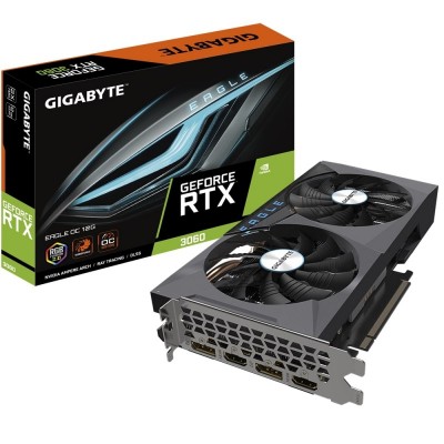 Відеокарта GIGABYTE GeForce RTX 3060 12GB GDDR6 EAGLE OC