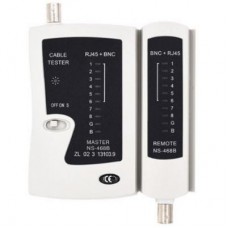 Тестер кабельний RJ-45 + BNC Merlion (NS468BNC) Тестер кабельний RJ-45 + BNC Merlion (NS468BNC)