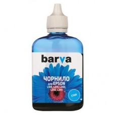 Чорнило BARVA EPSON L100/L210/L300/L350/L355 90г (T6642) CYAN (L100-400) Чорнило BARVA EPSON L100/L210/L300/L350/L355 90г (T6642) CYAN (L100-400)