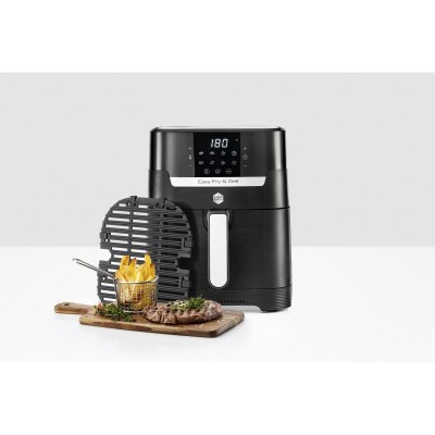 Мультипіч OBH Nordica EasyFry&Grill Precision, 1550Вт, чаша-4.2л, сенс. керув., від 40°C до 200°C, пластик, чорний