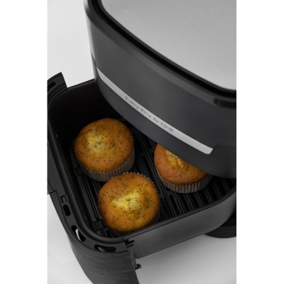 Мультипіч OBH Nordica EasyFry&Grill Precision, 1550Вт, чаша-4.2л, сенс. керув., від 40°C до 200°C, пластик, чорний