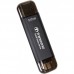 Портативний SSD Transcend  512GB USB 3.1 Gen 2 Type-A + Type-C ESD310 Чорний