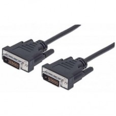 Кабель мультимедійний DVI to DVI 24+1pin, 1.8m Pro black REAL-EL (EL123500038) Кабель мультимедійний DVI to DVI 24+1pin, 1.8m Pro black REAL-EL (EL123500038)