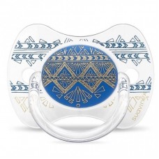 Пустушка Suavinex Couture, 18+ міс синя (304233) Пустушка Suavinex Couture, 18+ міс синя (304233)