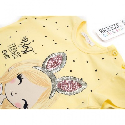 Набір дитячого одягу Breeze "BEST FRIENDS EVER" (14100-98G-yellow)