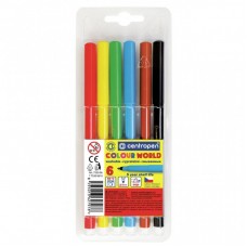 Фломастери Centropen 7550/06 COLOUR WORLD, 06 colors (7550/06 ТП) Фломастери Centropen 7550/06 COLOUR WORLD, 06 colors (7550/06 ТП)