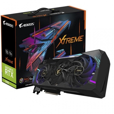 Відеокарта Gigabyte GeForce RTX3080 10Gb AORUS XTREME (GV-N3080AORUS X-10GD)