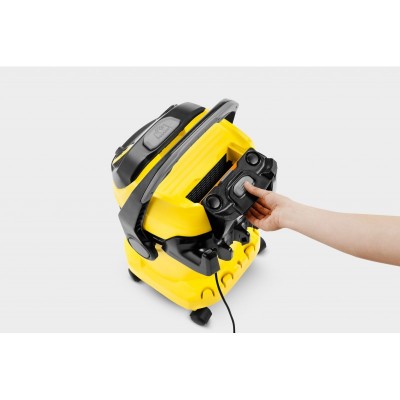 Пилосос Karcher господарський WD 5 P, 1100 Вт, 25 л, 5 м, 8.5 кг