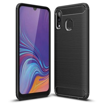 Чохол до моб. телефона Laudtec для SAMSUNG Galaxy A30 Carbon Fiber (Black) (LT-A30B)