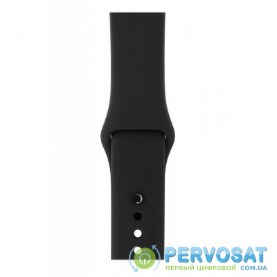 Смарт-часы Apple Watch Series 3 GPS, 38mm Space Grey Aluminium Case with Blac (MTF02FS/A)