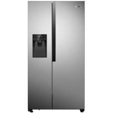 Холодильник SBS Gorenje NRS9182VX, 179x68x91см, 2 дв., Х- 368л, М- 167л, A++, NF, Інвертор, диспенсер, Дисплей, Сріблястий Холодильник SBS Gorenje NRS9182VX, 179x68x91см, 2 дв., Х- 368л, М- 167л, A++, NF, Інвертор, диспенсер, Дисплей, Сріблястий