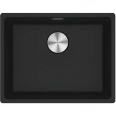 Мийка кухонна Franke Maris, фраграніт, прямокутник, без крила, 553х433х200мм, чаша - 1, універсальна, MRG 110-52, чорний матовий Мийка кухонна Franke Maris, фраграніт, прямокутник, без крила, 553х433х200мм, чаша - 1, універсальна, MRG 110-52, чорний матовий