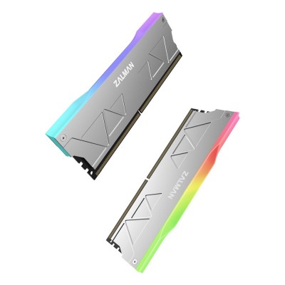 Радіатор охолодження для RAM Zalman MH10, ARGB Single/Double Sided RAM, 3-Pin, 5V, сріблястий Радіатор охолодження для RAM Zalman MH10, ARGB Single/Double Sided RAM, 3-Pin, 5V, сріблястий