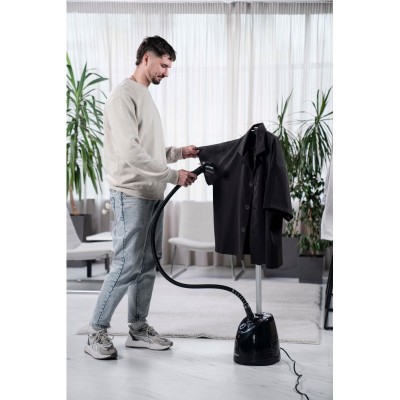 Відпарювач Ardesto вертикальний IR-S14, 1800Вт, 1400мл, вішалка, нерж. сталь, чорний