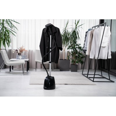 Відпарювач Ardesto вертикальний IR-S14, 1800Вт, 1400мл, вішалка, нерж. сталь, чорний