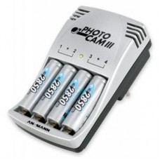 Зарядний пристрій для акумуляторів PhotoCam III + 4*AA 2850mAh Ansmann (5007093) Зарядний пристрій для акумуляторів PhotoCam III + 4*AA 2850mAh Ansmann (5007093)