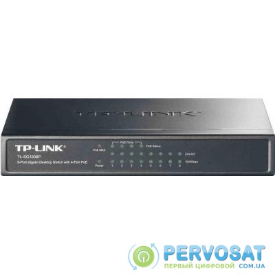 Коммутатор сетевой TP-Link TL-SG1008P