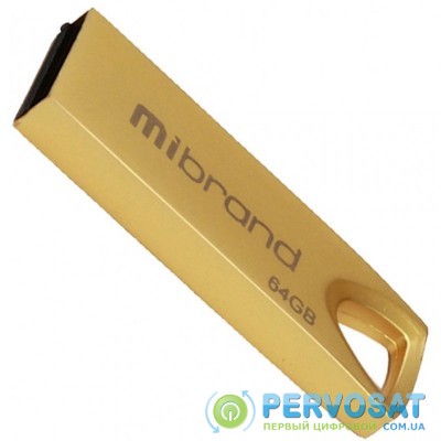 USB флеш накопитель Mibrand 64GB Taipan Gold USB 2.0 (MI2.0/TA64U2G)