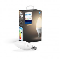 Лампа розумна Philips Hue E14, 5.5W(40Вт), 2700K, White, ZigBee, Bluetooth, димування Лампа розумна Philips Hue E14, 5.5W(40Вт), 2700K, White, ZigBee, Bluetooth, димування