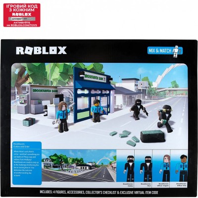 Ігровий набір Roblox Deluxe Playset Brookhaven: Outlaw and Order