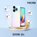 Смартфон TECNO Spark 20C (BG7n) 6.56&quot; 4/128ГБ, 2SIM, 5000мА•год, Mystery White