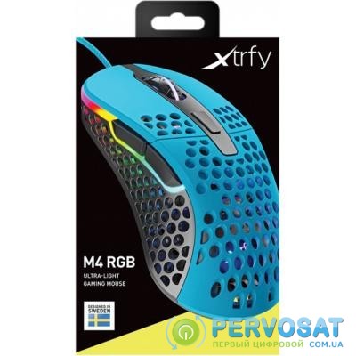 Мышка Xtrfy M4 RGB Miami Blue (XG-M4-RGB-BLUE)