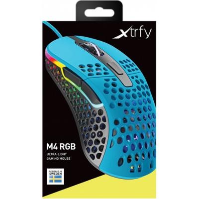 Мышка Xtrfy M4 RGB Miami Blue (XG-M4-RGB-BLUE)