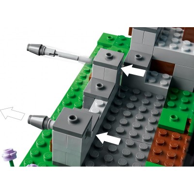 Конструктор LEGO Minecraft Форпост із мечем