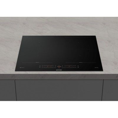 Варильна поверхня Gorenje індукційна, 60см, PowerBoost, TouchControl, Wi-Fi, збільшена площа приготування, чорний