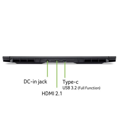 Ноутбук Acer Nitro V 16S ANV16S-61 16" WQXGA IPS, AMD R9-365, 32GB, F1TB, NVD5070-8, Win11P, чорний Ноутбук Acer Nitro V 16S ANV16S-61 16" WQXGA IPS, AMD R9-365, 32GB, F1TB, NVD5070-8, Win11P, чорний