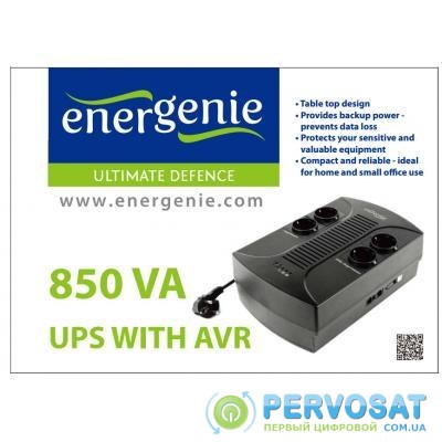 Источник бесперебойного питания EnerGenie EG-UPS-002 850VA, (EG-UPS-002)