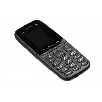 Мобільний телефон 2E S180 2021 Dual SIM без ЗП Black